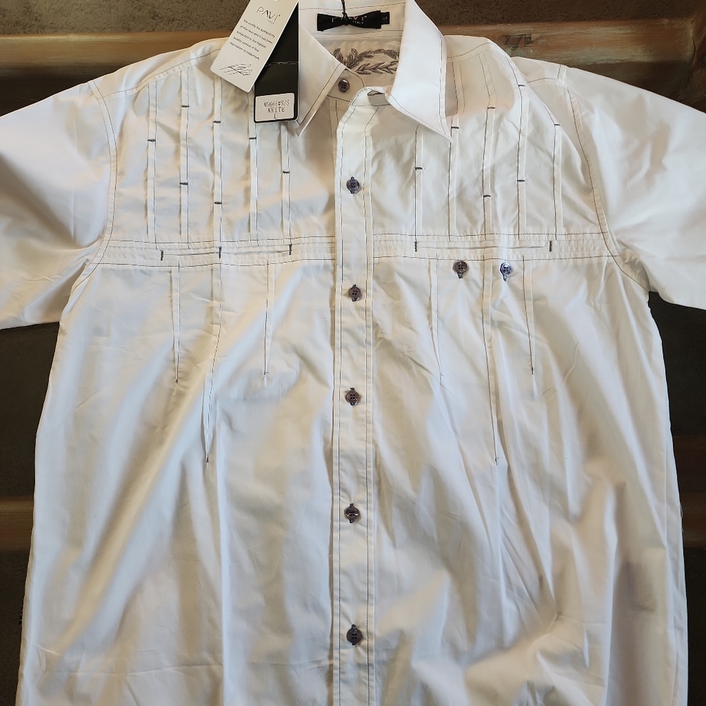 Pavi Italty White Shirt M5666